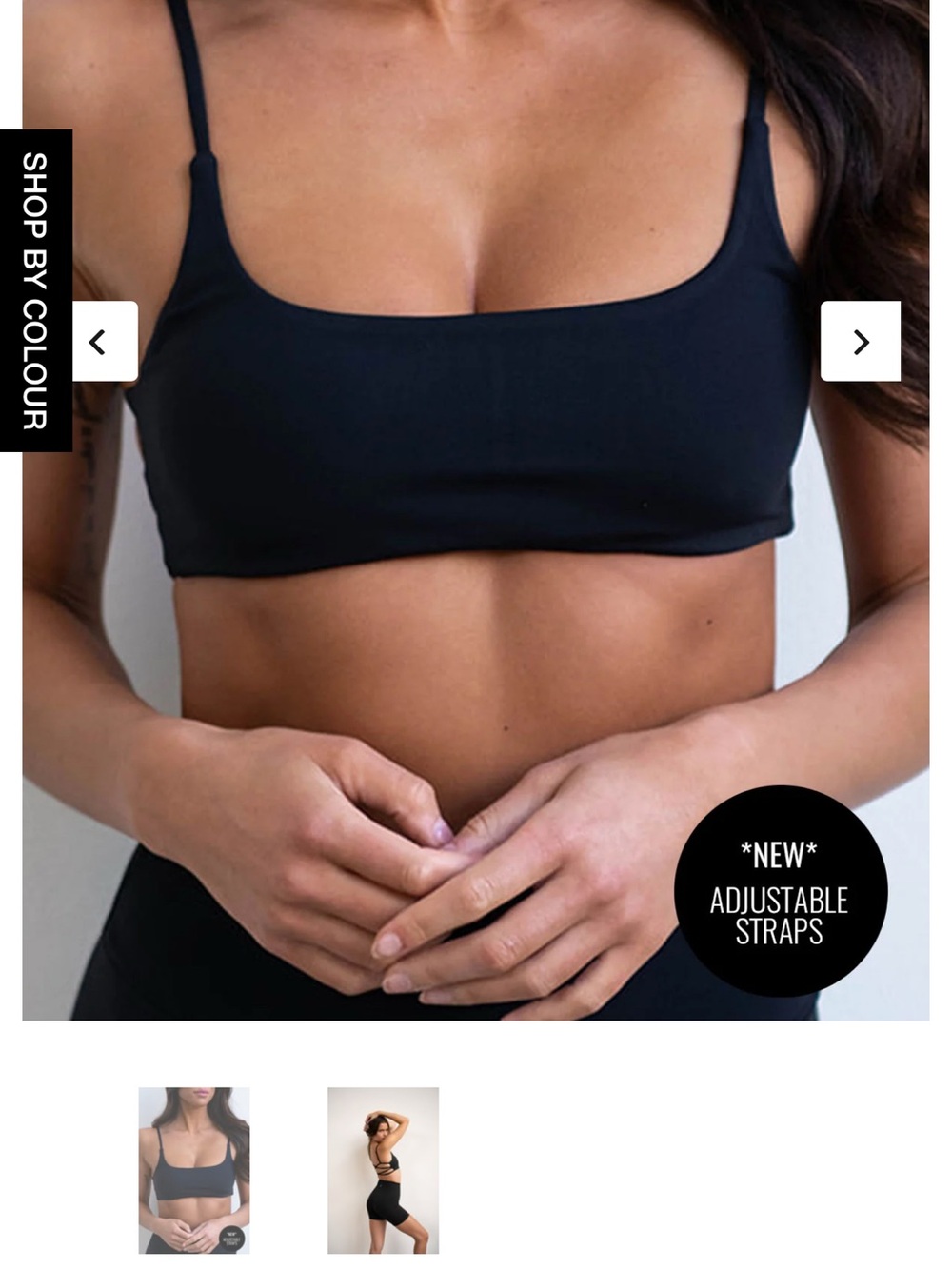 Classic Fit Bareback Bra Size M